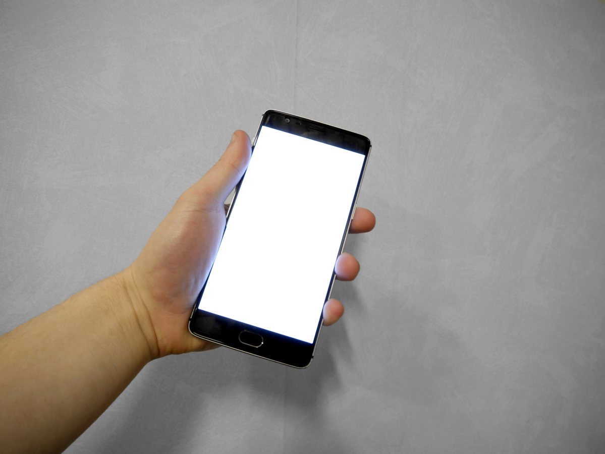 Real smartphone product photo